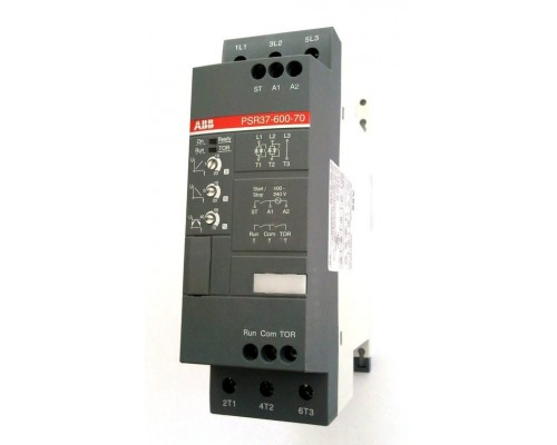 Устройство плавного пуска PSR9-600-70 ABB 4кВт 400В 9А (100-240В AC)